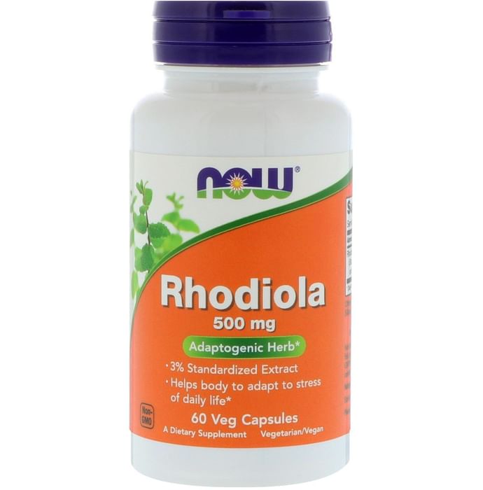 Now Foods Rhodiola 500mg Veg Capsule - Classic Derma