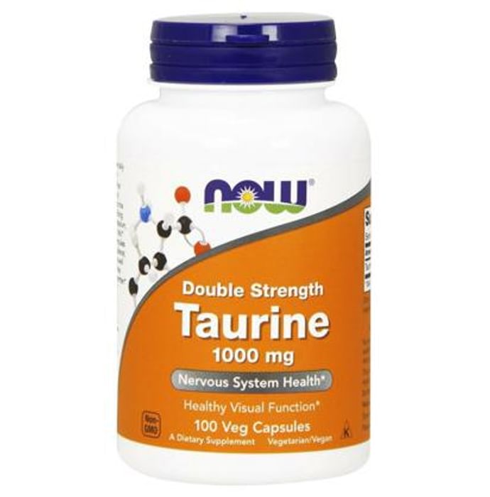 Now Foods Taurine Double Strength 1000mg Capsule - Classic Derma