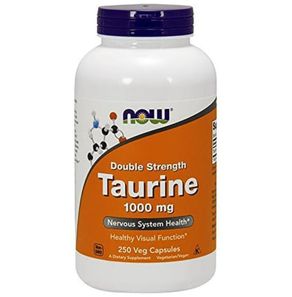Now Foods Taurine Double Strength 1000mg Capsule - Classic Derma