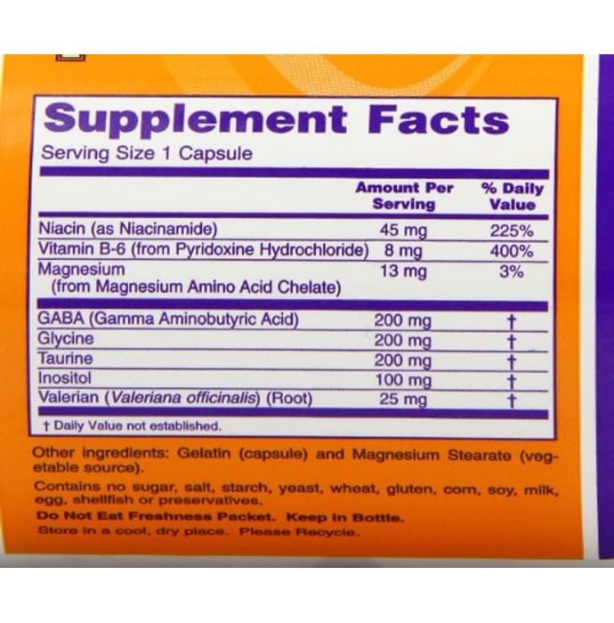 Now Foods True Calm Capsule