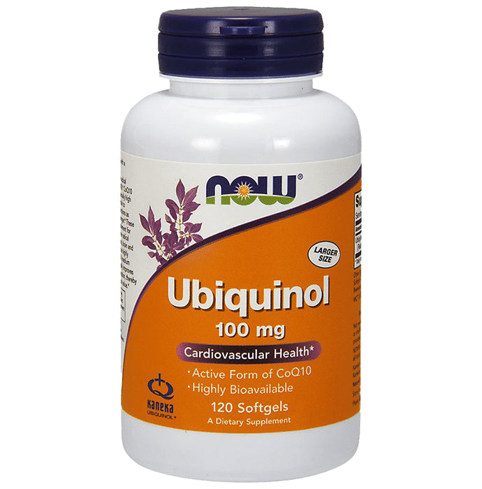 Now Foods Ubiquinol 100mg Soft Gelatin Capsule - Classic Derma
