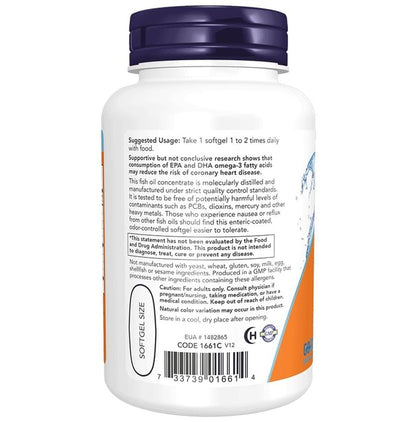 Now Foods Ultra Omega 3 Softgels