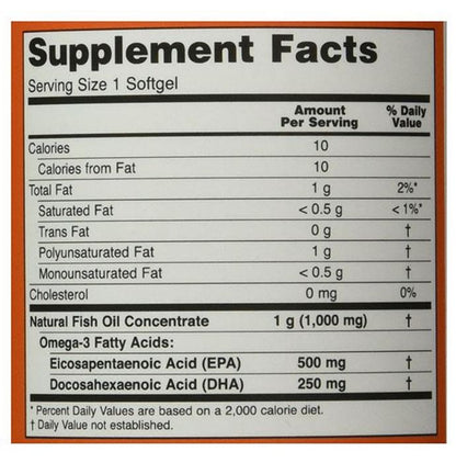 Now Foods Ultra Omega 3 Softgels