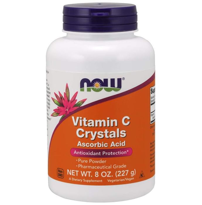 Now Foods Vitamin C Crystals - Classic Derma