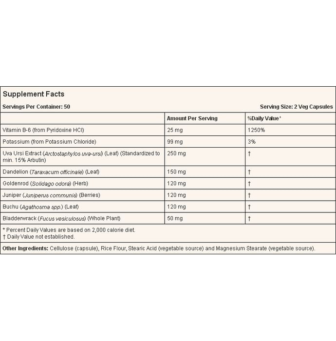 Now Foods Water Out Veg Capsule