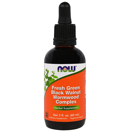 Now Fresh Green Black Walnut Wormwood Complex (60ml Each) - Classic Derma