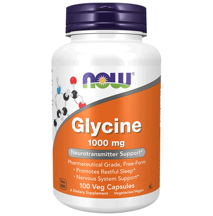 Now Glycine 1000 mg Capsule - Classic Derma