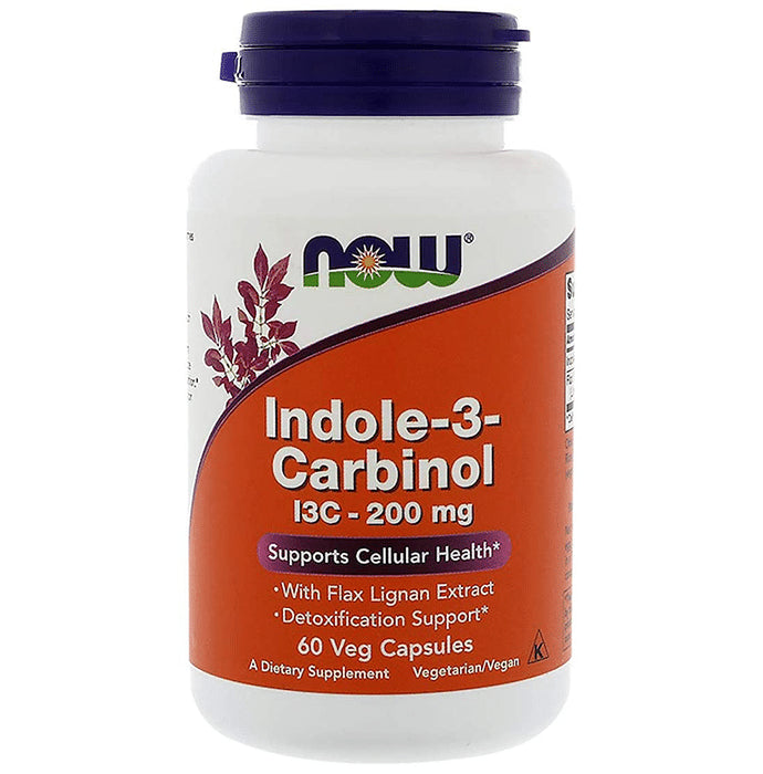 Now Indole 3 Carbinol I3C 200mg Veg Capsule - Classic Derma