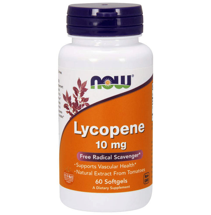 Now Lycopene 10mg Softgels - Classic Derma