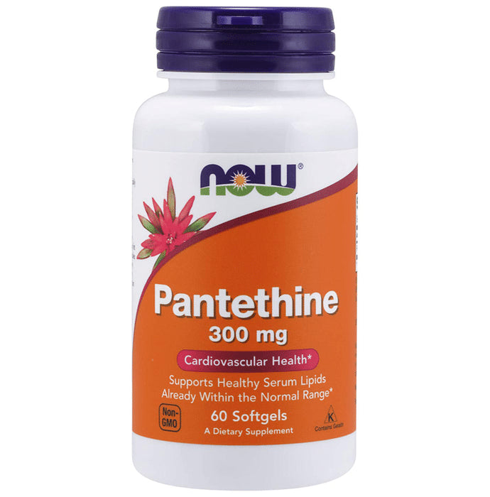 Now Pantethine 300mg Softgel - Classic Derma