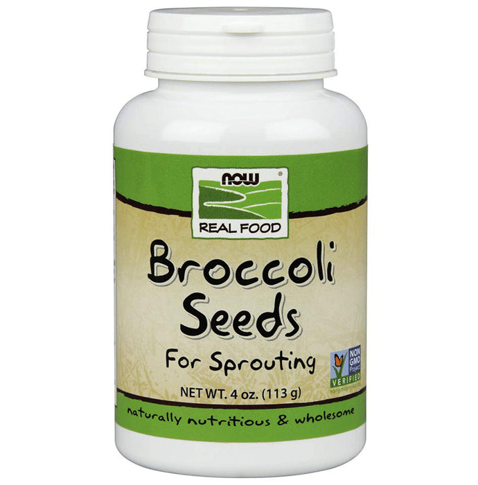 Now Real Food Broccoli Seeds for Sprouting - Classic Derma