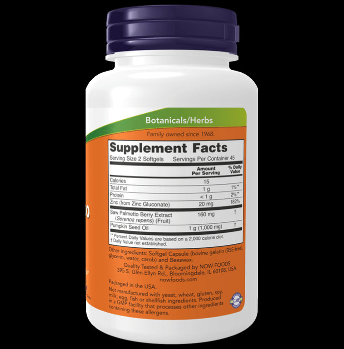 Now Saw palmetto Extract Capsule