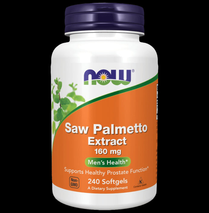 Now Saw Palmetto Extract Softgels - Classic Derma