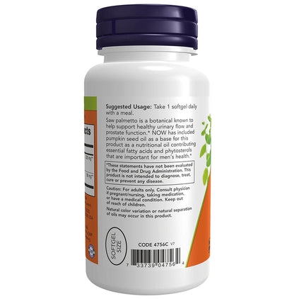 Now Saw Palmetto Extract, 320 mg