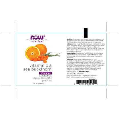 Now Solutions Vitamin C and Sea Buckthorn Moisturizer