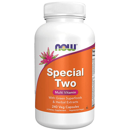 Now Special Two Multi Vitamin Veg Capsule - Classic Derma