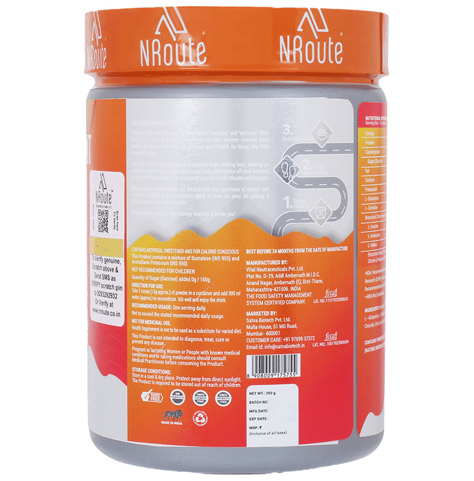 Nroute BCAA Advanced Powder Tangy Guava