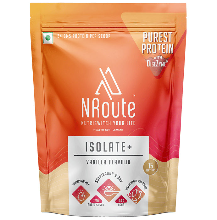Nroute Isolate + Powder Vanilla - Classic Derma
