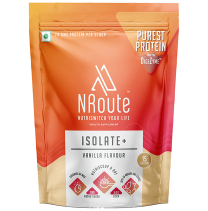 Nroute Isolate + Powder Vanilla - Classic Derma