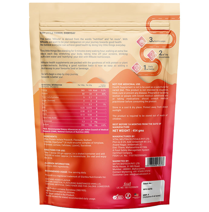Nroute Isolate + Powder Vanilla