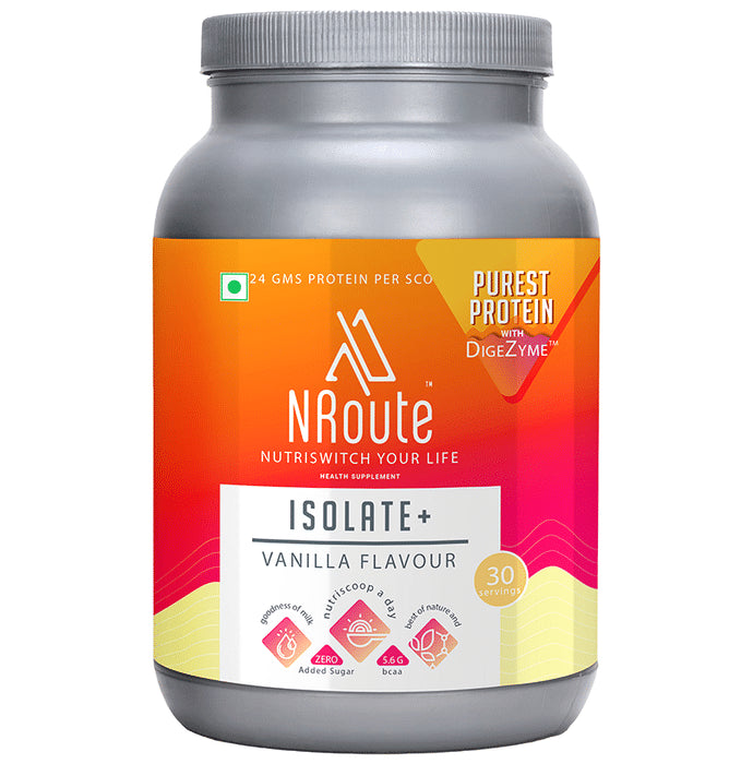 Nroute Isolate + Powder Vanilla - Classic Derma