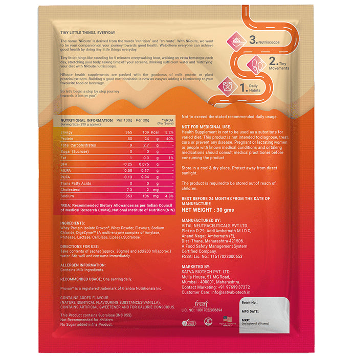 Nroute Isolate + Powder Vanilla