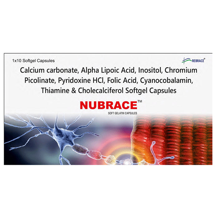 Nubrace Soft Gelatin Capsule - Classic Derma