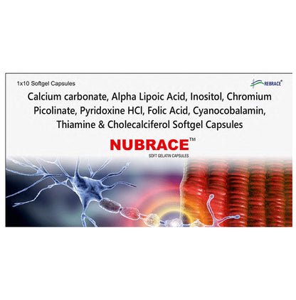Nubrace Soft Gelatin Capsule - Classic Derma