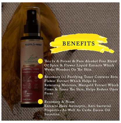 Roots and Herbs Rosemary Purifying Toner