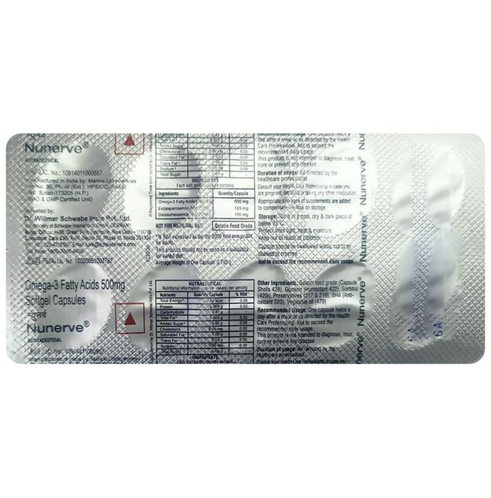 Nunerve Softgel Capsule