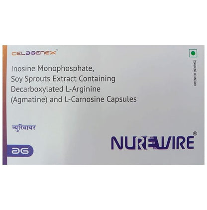 Nurewire Capsule with Inosine Monophosphate, Agmatine Sulphate & L-Carnosine - Classic Derma
