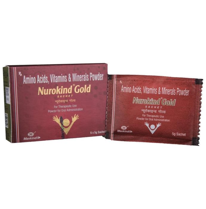 Nurokind Gold with Amino Acids, Vitamins & Minerals | Powder - Classic Derma