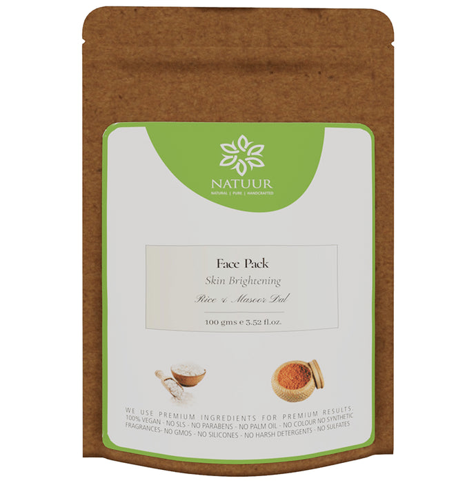 Natuur Skin Brightening Face Pack - Classic Derma