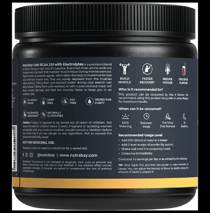 Nutrabay Gold 2:1:1 BCAA Cola