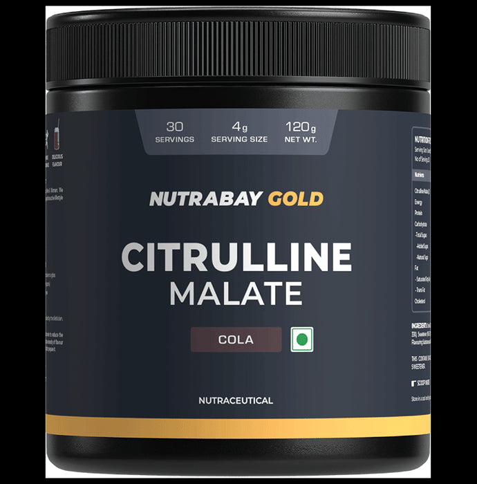 Nutrabay Gold Citrulline Malate Powder Cola - Classic Derma
