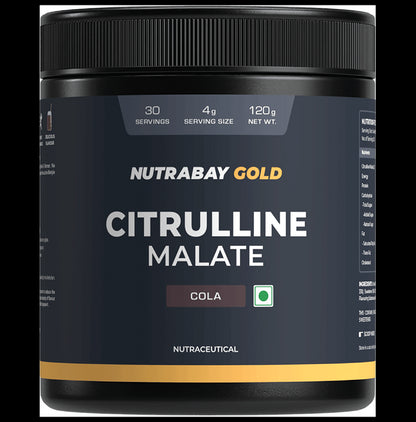 Nutrabay Gold Citrulline Malate Powder Cola - Classic Derma