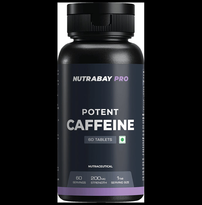 Nutrabay Potent Caffeine Tablet - Classic Derma