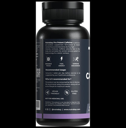 Nutrabay Potent Caffeine Tablet