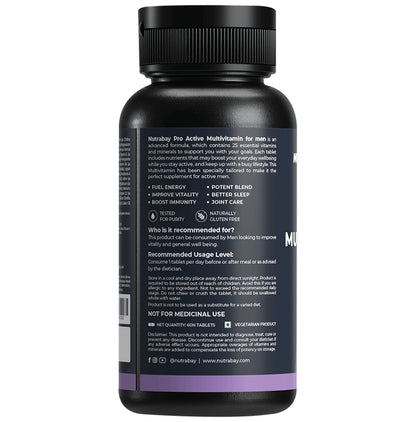 Nutrabay Pro Active Multivitamin Men Tablet