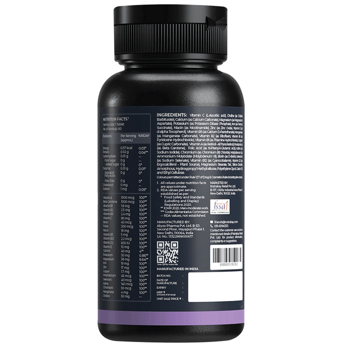 Nutrabay Pro Active Multivitamin Men Tablet