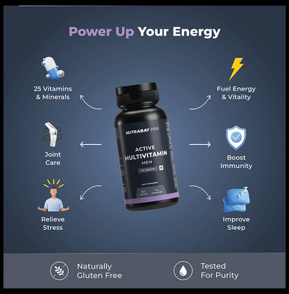 Nutrabay Pro Active Multivitamin Men Tablet