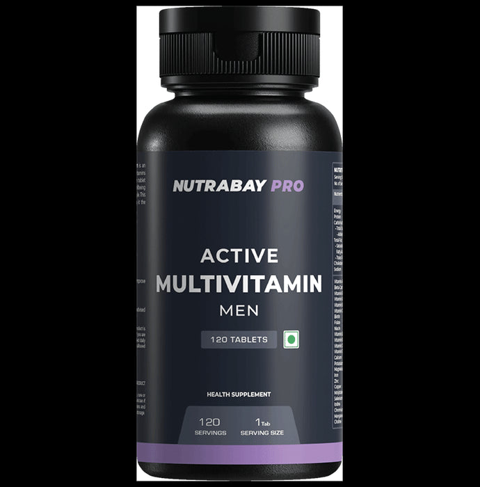Nutrabay Pro Active Multivitamin Men Tablet - Classic Derma