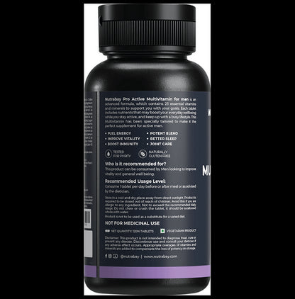 Nutrabay Pro Active Multivitamin Men Tablet