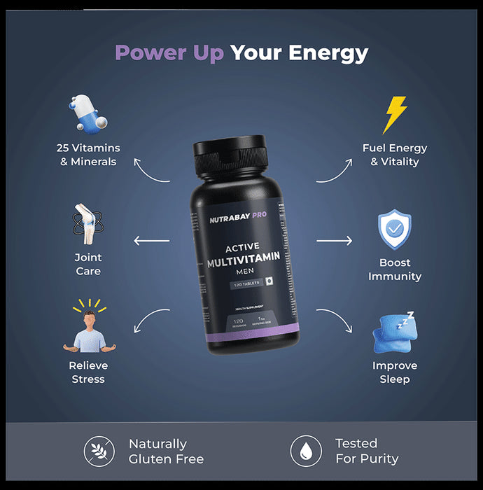 Nutrabay Pro Active Multivitamin Men Tablet