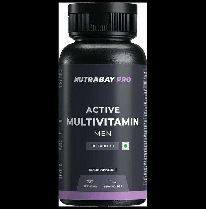 Nutrabay Pro Active Multivitamin Men Tablet - Classic Derma