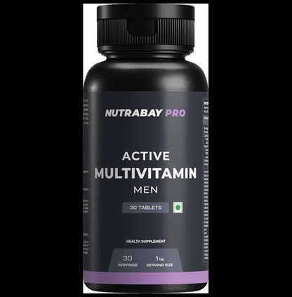 Nutrabay Pro Active Multivitamin Men Tablet - Classic Derma