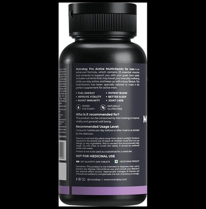 Nutrabay Pro Active Multivitamin Men Tablet