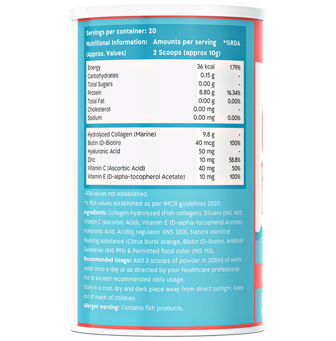 Nutrabud Marine Collagen+ Orange