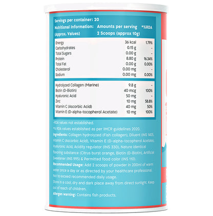 Nutrabud Marine Collagen+ Orange