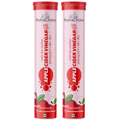 NutraChoice Apple Cider Vinegar Effervescent Tablet with the Mother (15 Each) - Classic Derma